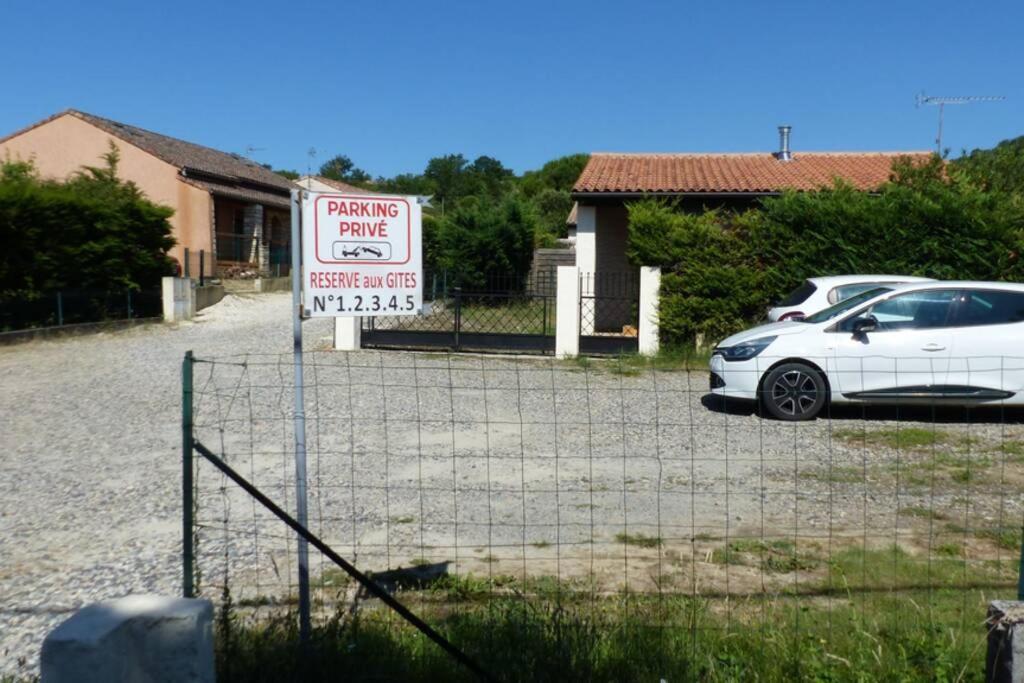 Villa Carcalet 2, clim, jardin, parking, au calme à Vallon-Pont-dʼArc Extérieur photo